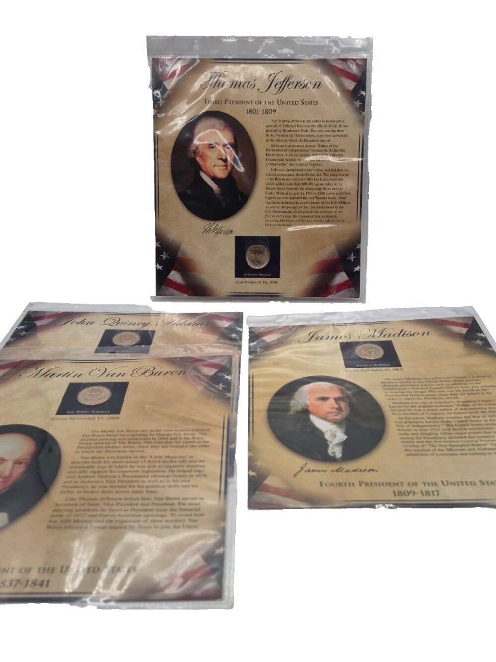 Postal Commemorative Society Presidential Coin Collection
